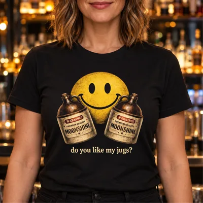 Smiley Moonshine Jugs Shirt
